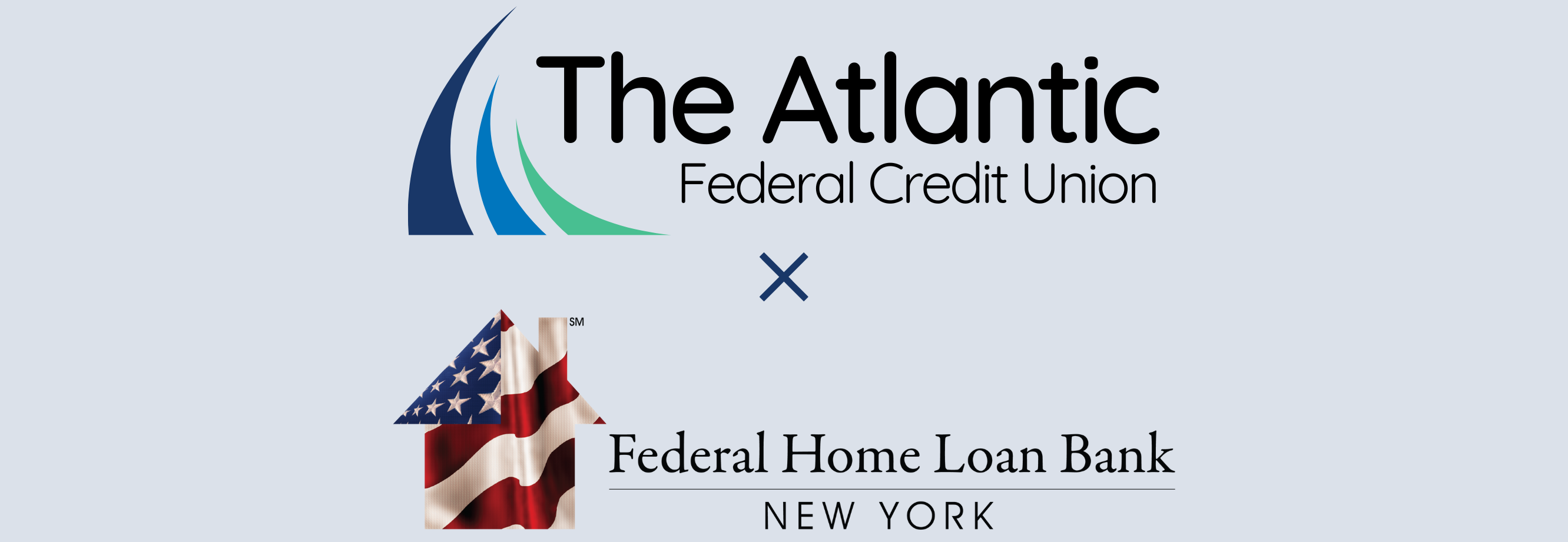 The Atlantic Federal Credit Union and Federal Home Loan Bank of New York logos